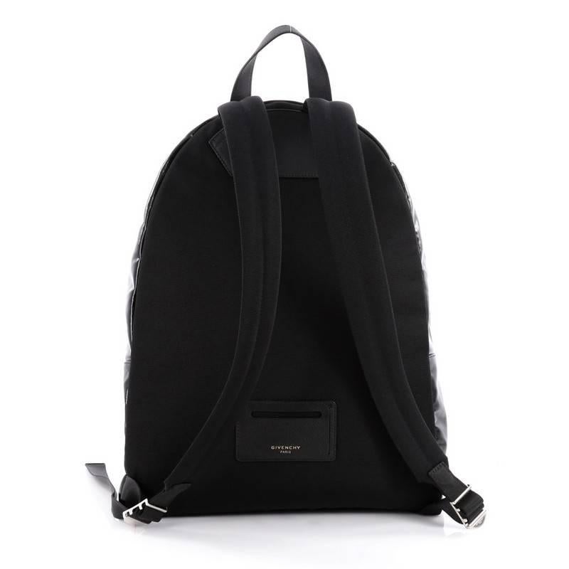 Givenchy Ci Backpack Coated Canvas In Good Condition In NY, NY