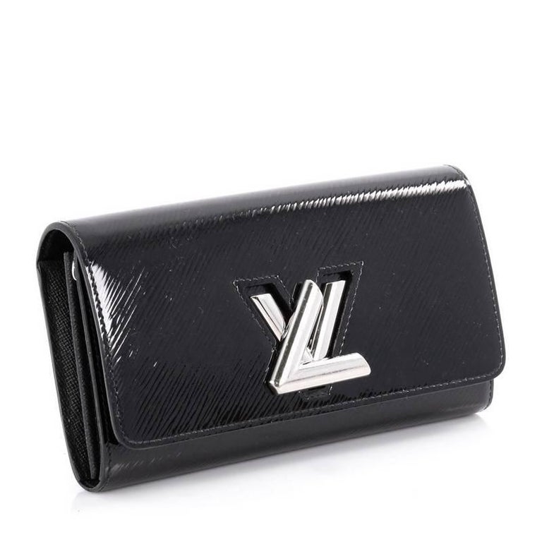 Louis Vuitton COQUELICOT EPI LEATHER TWIST COMPACT WALLET