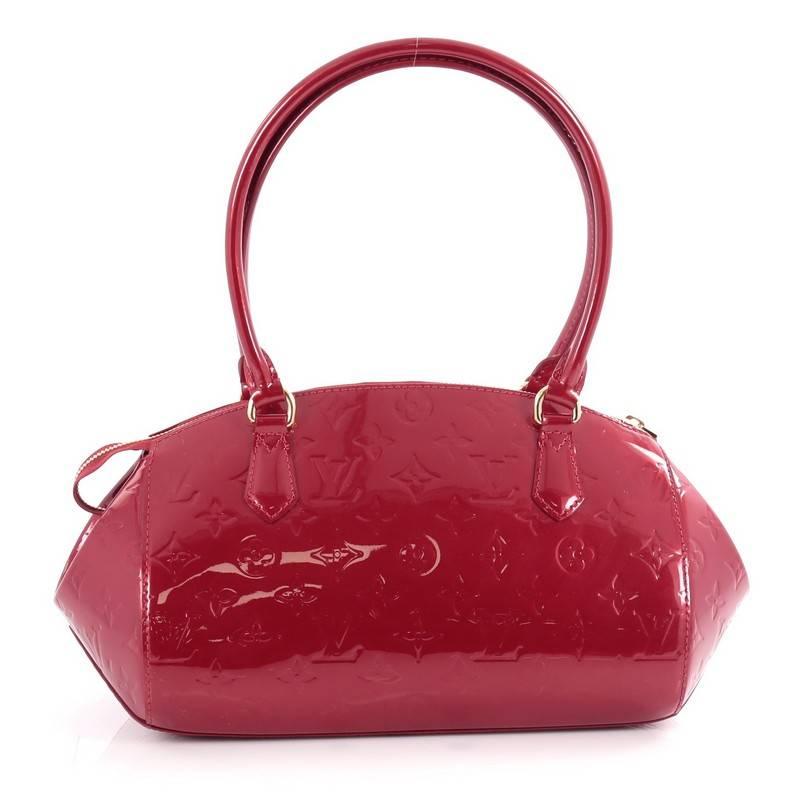 Louis Vuitton Sherwood Handbag Monogram Vernis PM In Good Condition In NY, NY