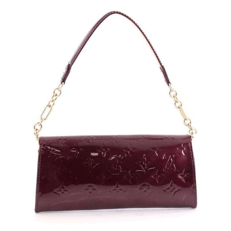  Louis Vuitton Sunset Boulevard Handbag Monogram Vernis In Good Condition In NY, NY
