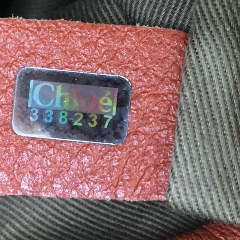 Chloe Marcie Shoulder Bag Leather Medium In Fair Condition In NY, NY