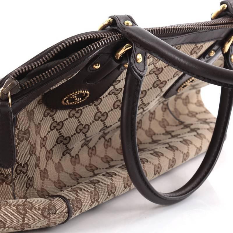 Gucci Scarlett Top Handle Bag GG Canvas Medium 1