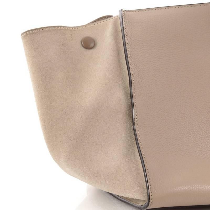 Celine Trapeze Handbag Leather Medium 2