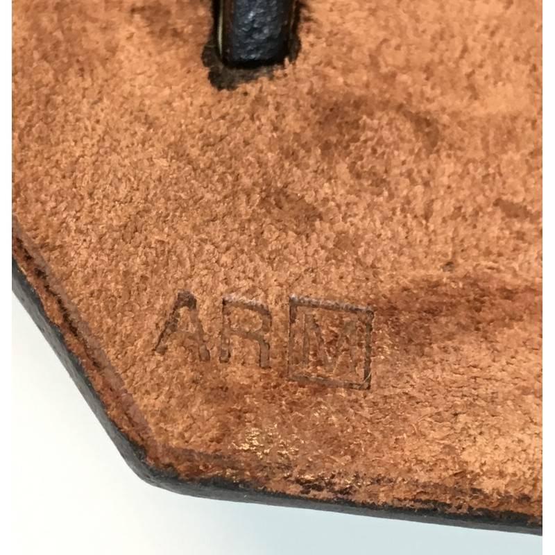 Hermes Herbag Zip Leather and Toile 39 2