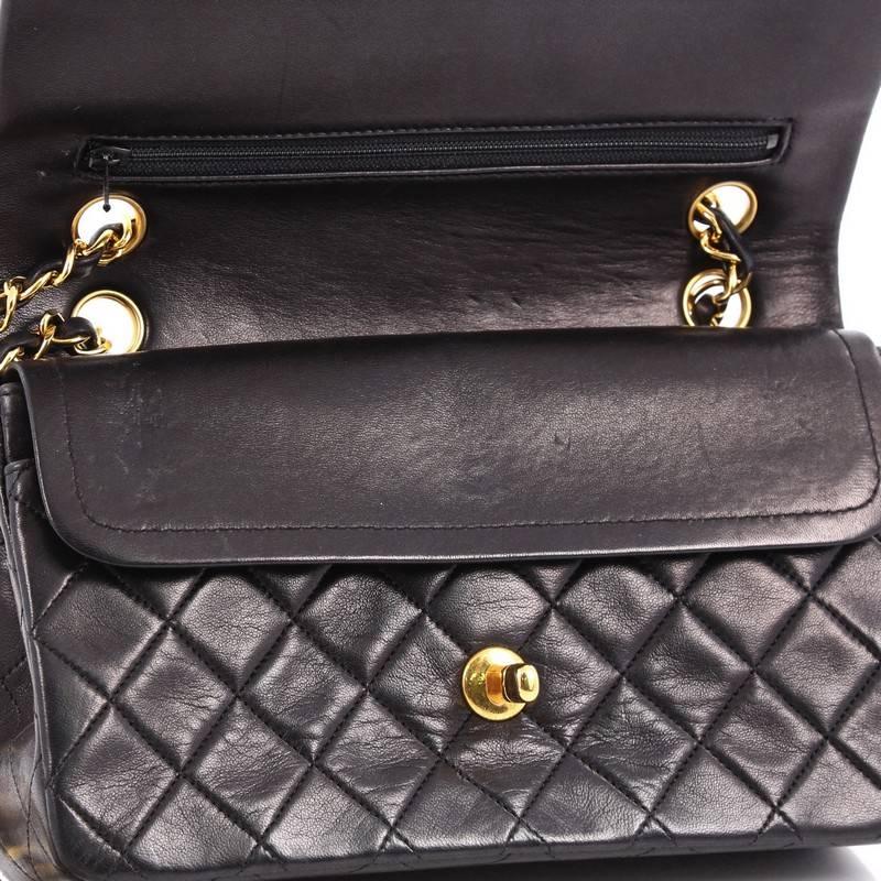 Chanel Classic Double Flap Bag Quilted Lambskin Small 3
