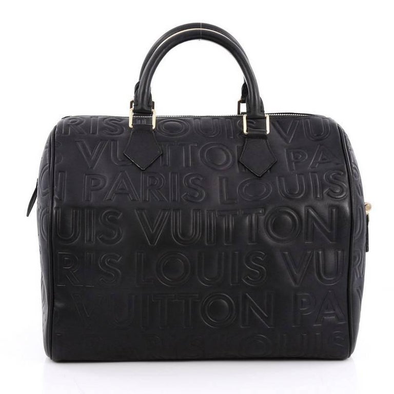 Louis Vuitton Paris Speedy Cube Bag Embossed Leather 30 at 1stDibs  louis  vuitton speedy cube, louis vuitton automne hiver 2008, lv embossed leather  bag