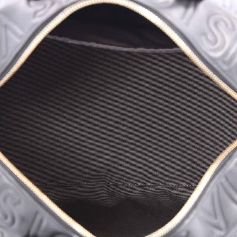 Black Louis Vuitton Paris Speedy Cube Bag Embossed Leather 30