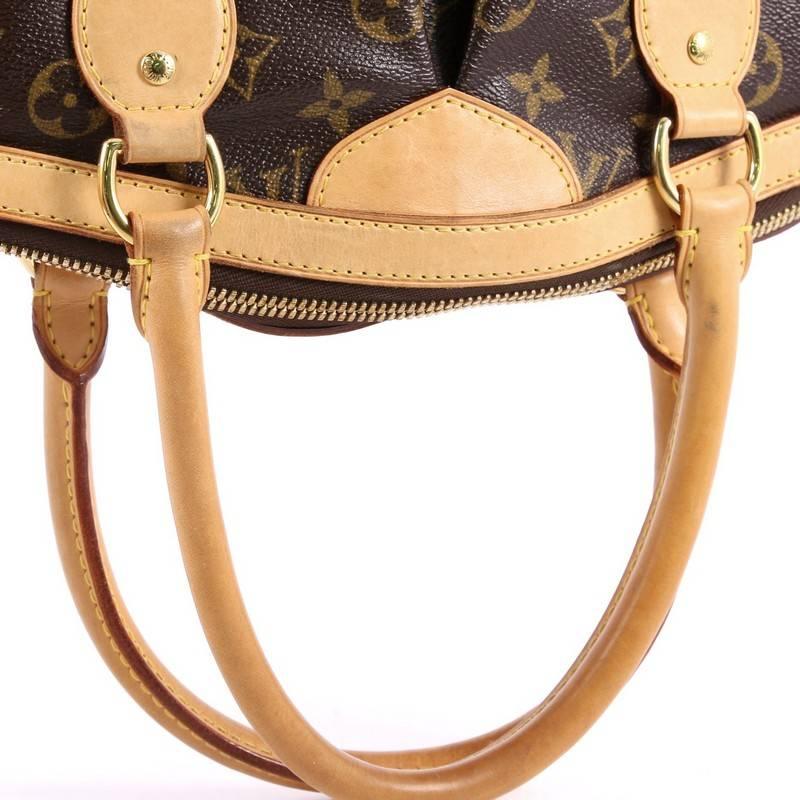 Louis Vuitton Tivoli Handbag Monogram Canvas PM 3