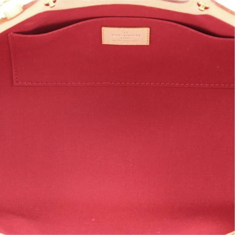 Women's Louis Vuitton Roxbury Drive Handbag Monogram Vernis