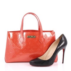 Louis Vuitton Wilshire Handbag Monogram Vernis PM