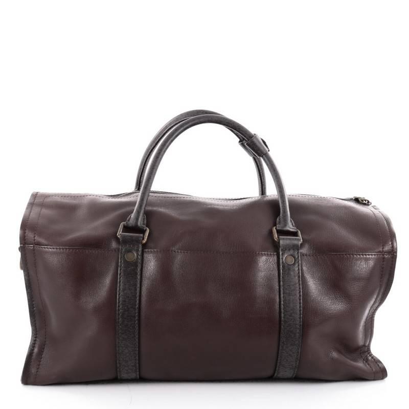 Louis Vuitton Commanche Handbag Utah Leather In Good Condition In NY, NY