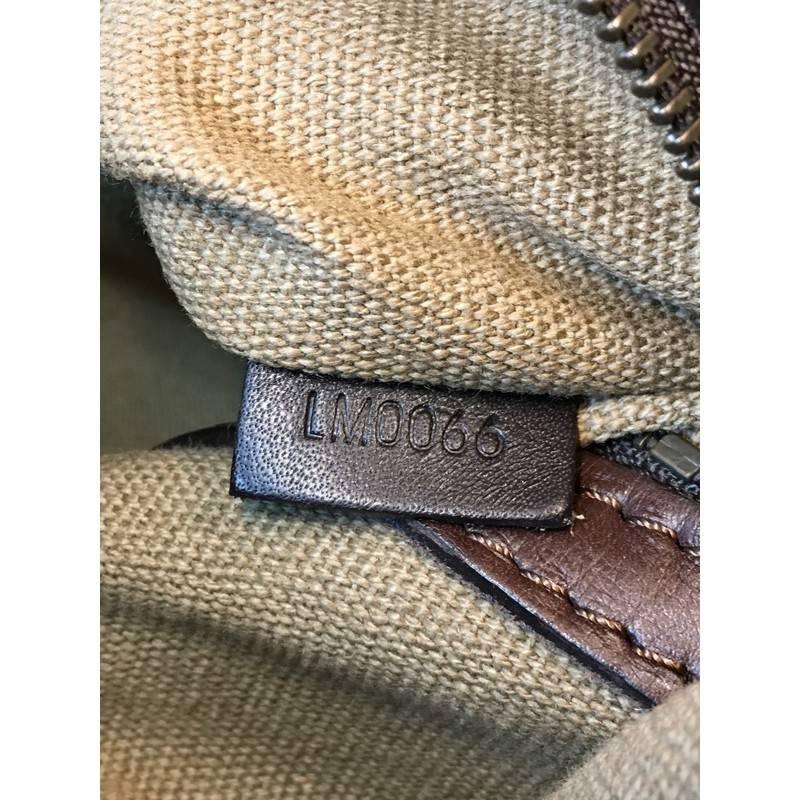 Louis Vuitton Commanche Handbag Utah Leather 5