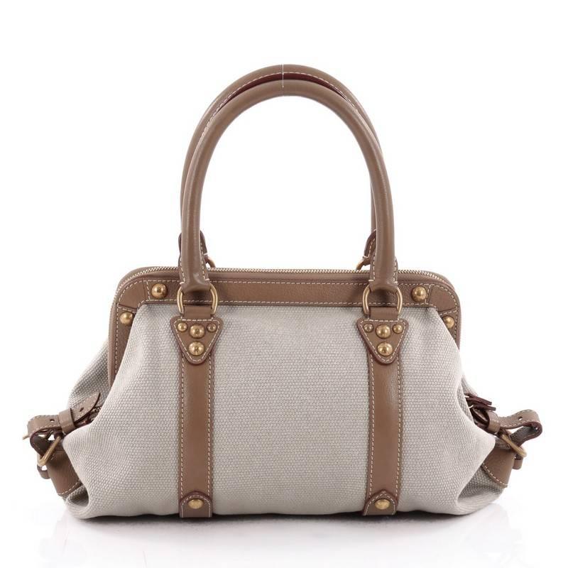 Brown Louis Vuitton Sac De Nuit Trianon Handbag Toile and Leather GM