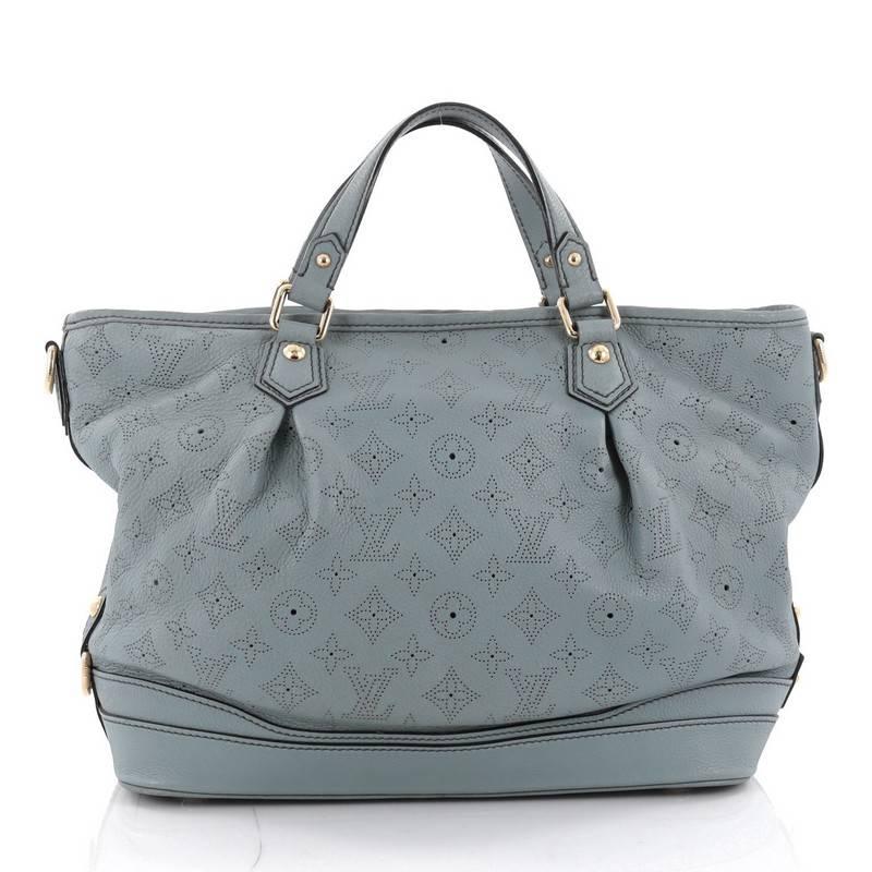 Louis Vuitton Stellar Handbag Mahina Leather PM In Good Condition In NY, NY