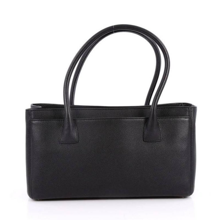 Chanel Cerf Executive Tote Leather Small at 1stDibs
