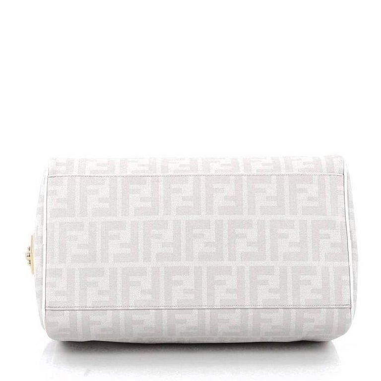 Fendi White Canvas Tote Bag Really Comfortable 1875e3e89