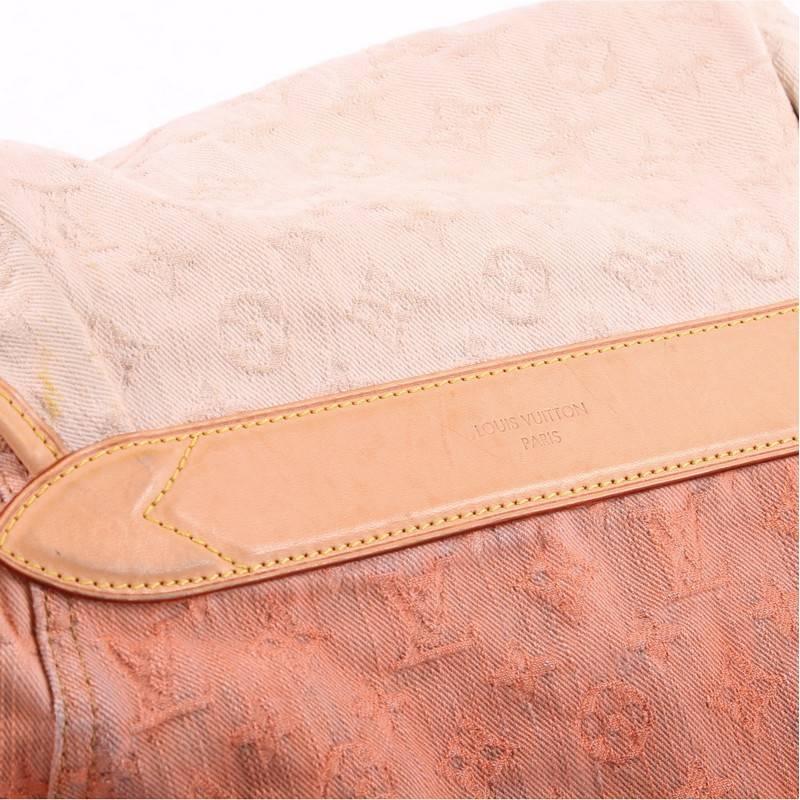 Women's Louis Vuitton Sunrise Shoulder Bag Denim