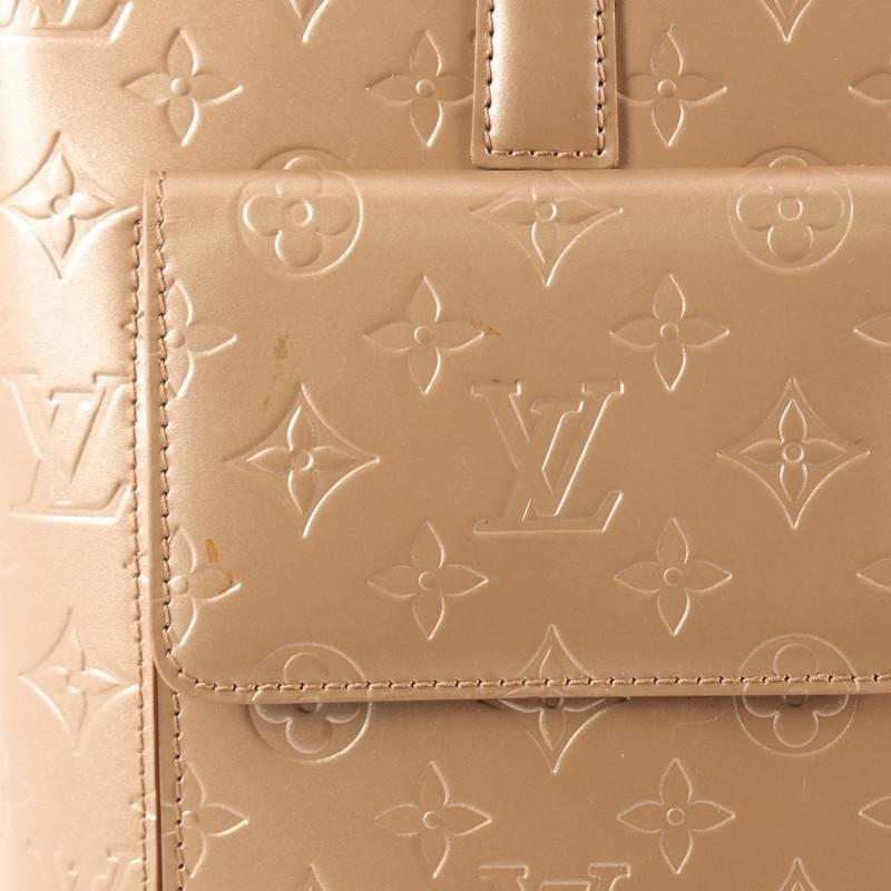 Women's or Men's Louis Vuitton Mat Wilwood Handbag Monogram Vernis