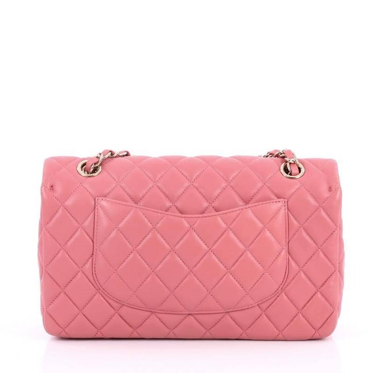 Chanel Valentine Crystal Hearts Flap Bag Quilted Lambskin Medium at ...