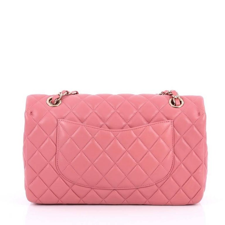 Chanel Valentine Crystal Hearts Lambskin Medium Flap Bag