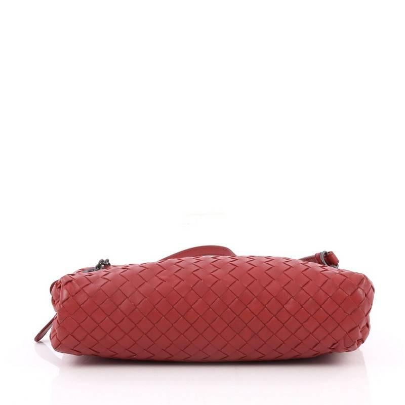 Women's or Men's Bottega Veneta Compartment Chain Shoulder Bag Intrecciato Nappa Medium