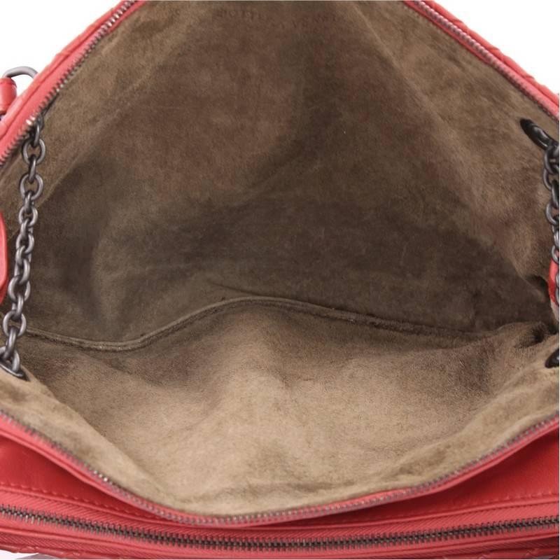 Bottega Veneta Compartment Chain Shoulder Bag Intrecciato Nappa Medium 1