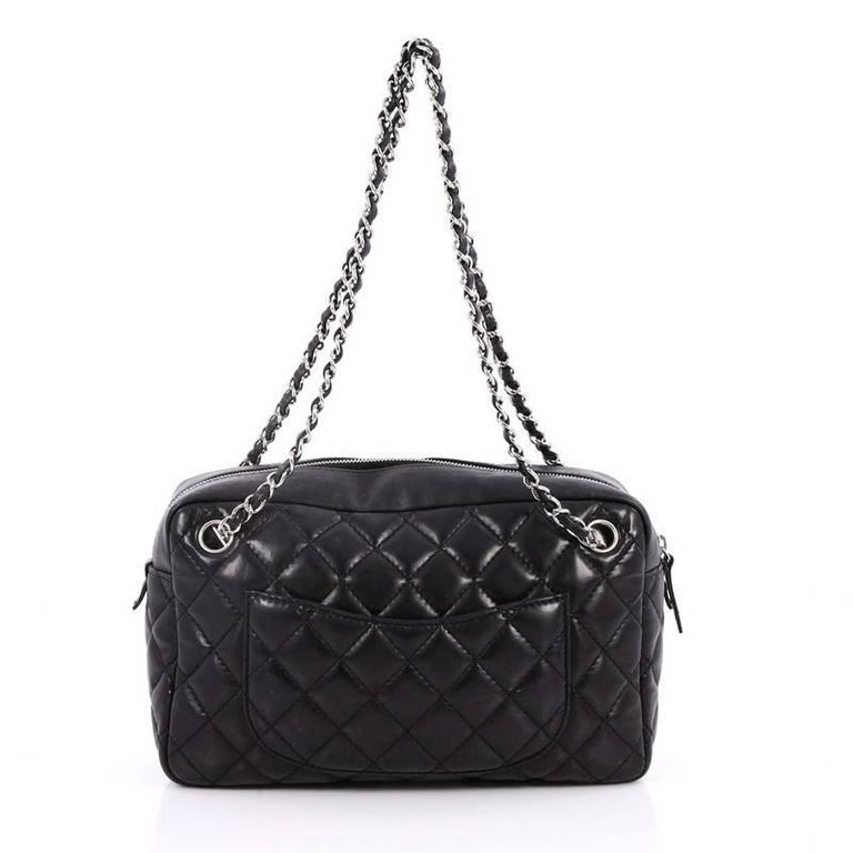 Chanel Camera Case Bag Quilted Lambskin Medium at 1stDibs