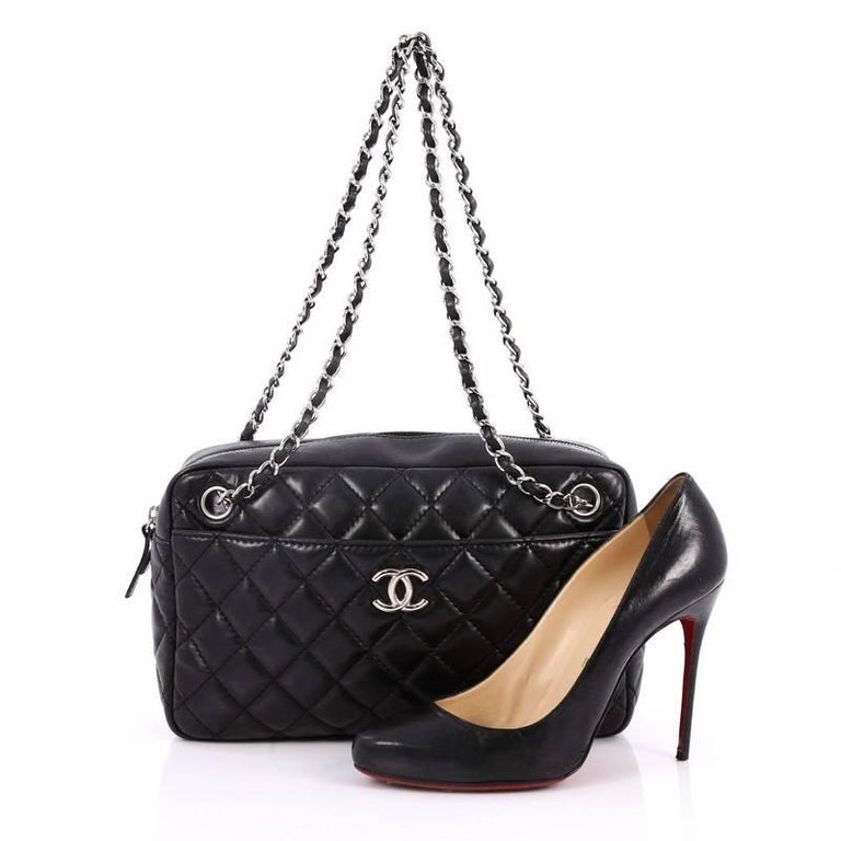 Chanel Camera Case Bag Quilted Lambskin Medium at 1stDibs