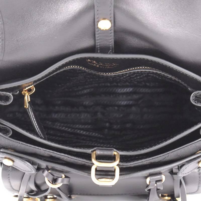 Prada Corsaire Messenger Bag Quilted Nylon and Calfskin 1