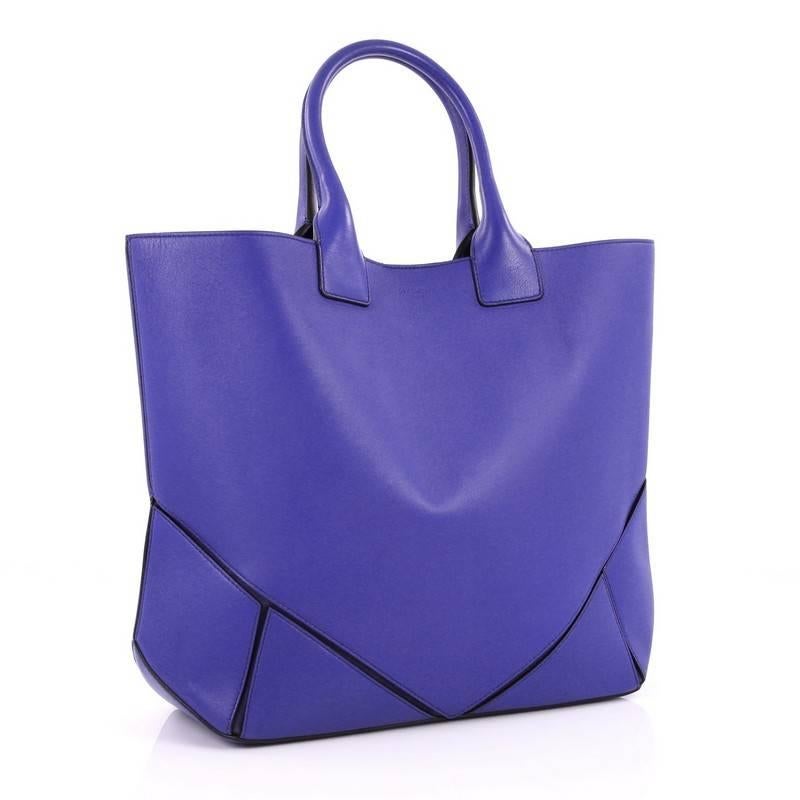 Purple Givenchy Easy Tote Leather Medium