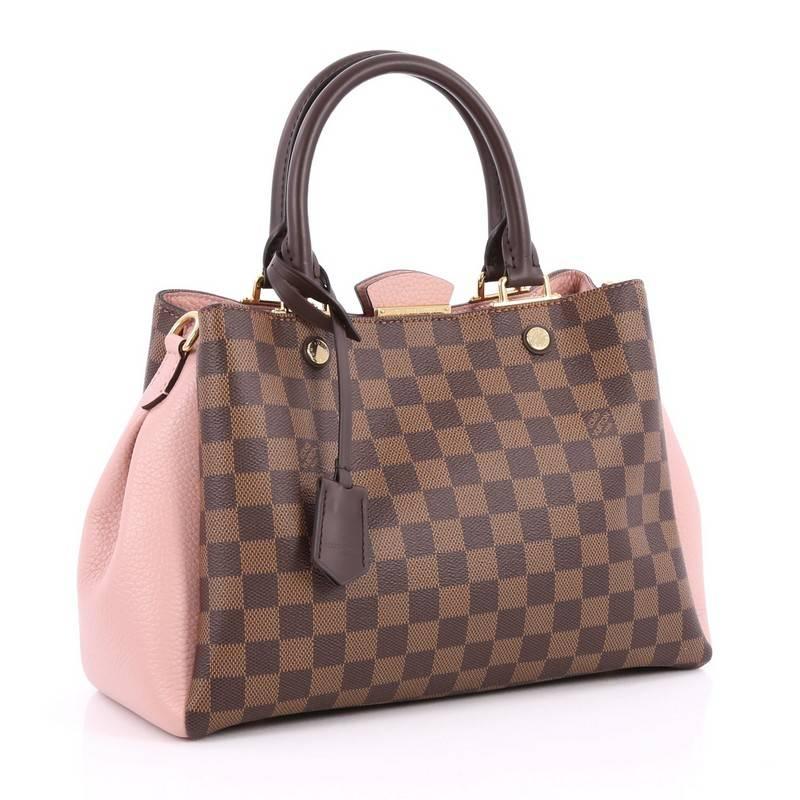Brown Louis Vuitton Brittany Handbag Damier