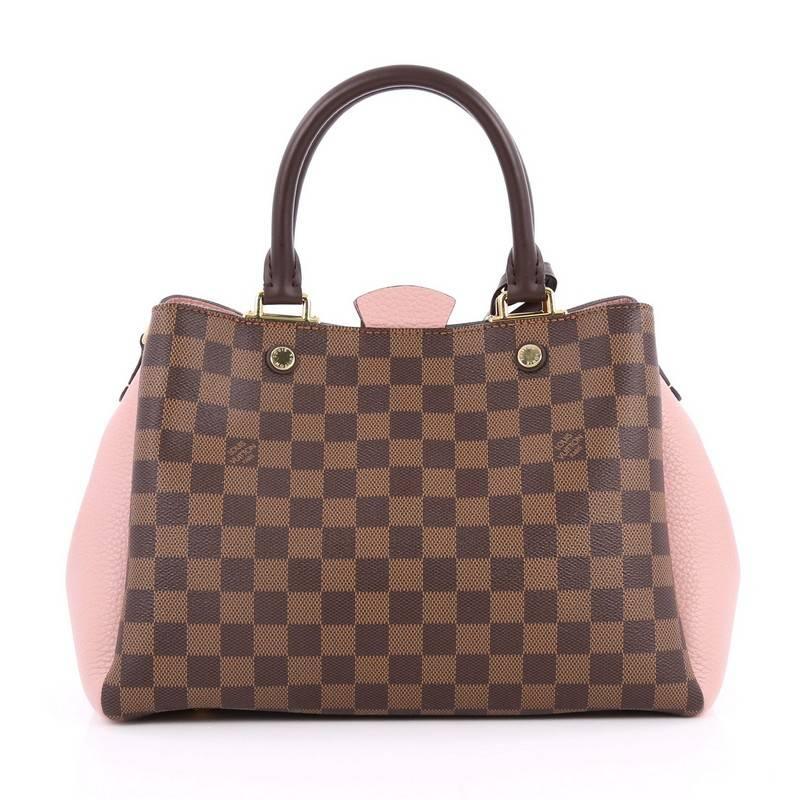 Louis Vuitton Brittany Handbag Damier In Excellent Condition In NY, NY