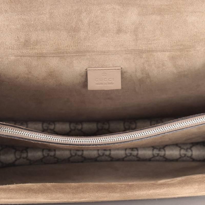 Gucci Dionysus Handbag Embroidered GG Coated Canvas Medium 1