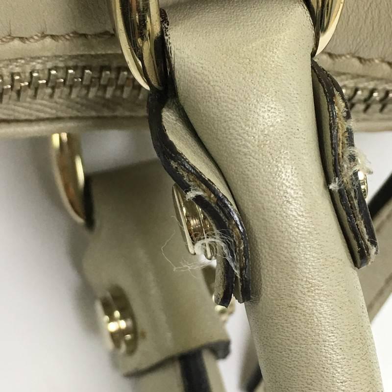 Brown Gucci D Ring Tote Guccissima Leather Large