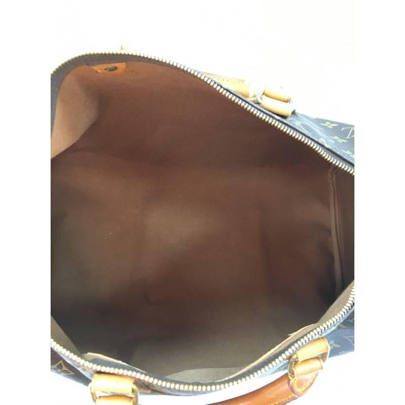 Louis Vuitton Speedy Handbag Monogram Canvas 40 1
