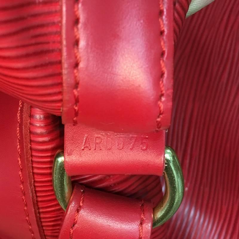 Louis Vuitton Noe Handbag Epi Leather Large  2