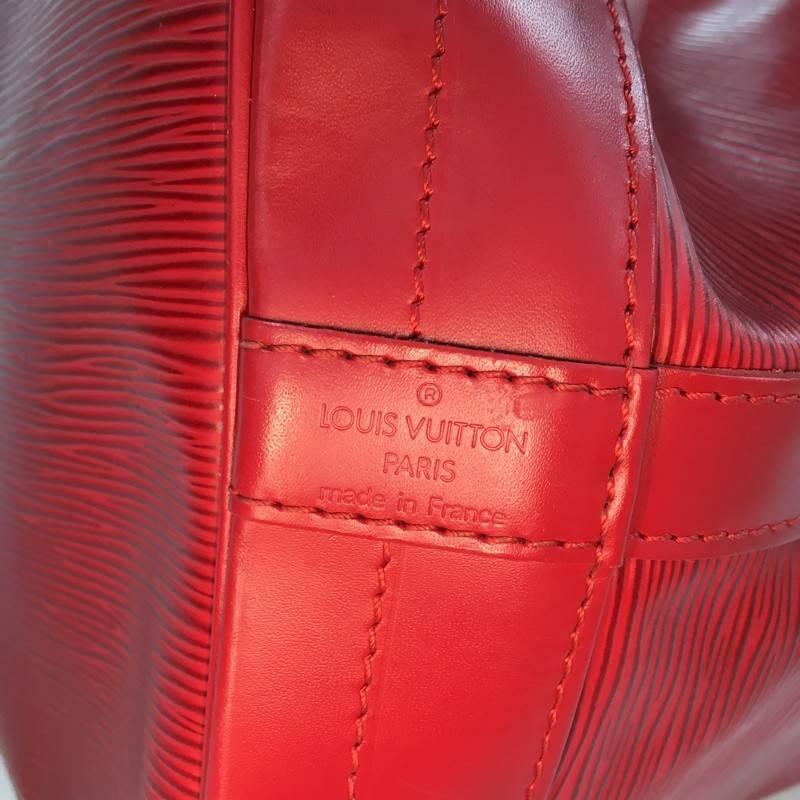 Louis Vuitton Noe Handbag Epi Leather Large  1
