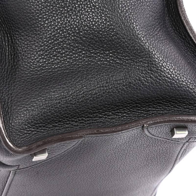 Celine Luggage Handbag Grainy Leather Mini 2