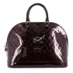 Louis Vuitton Alma Handbag Monogram Vernis MM