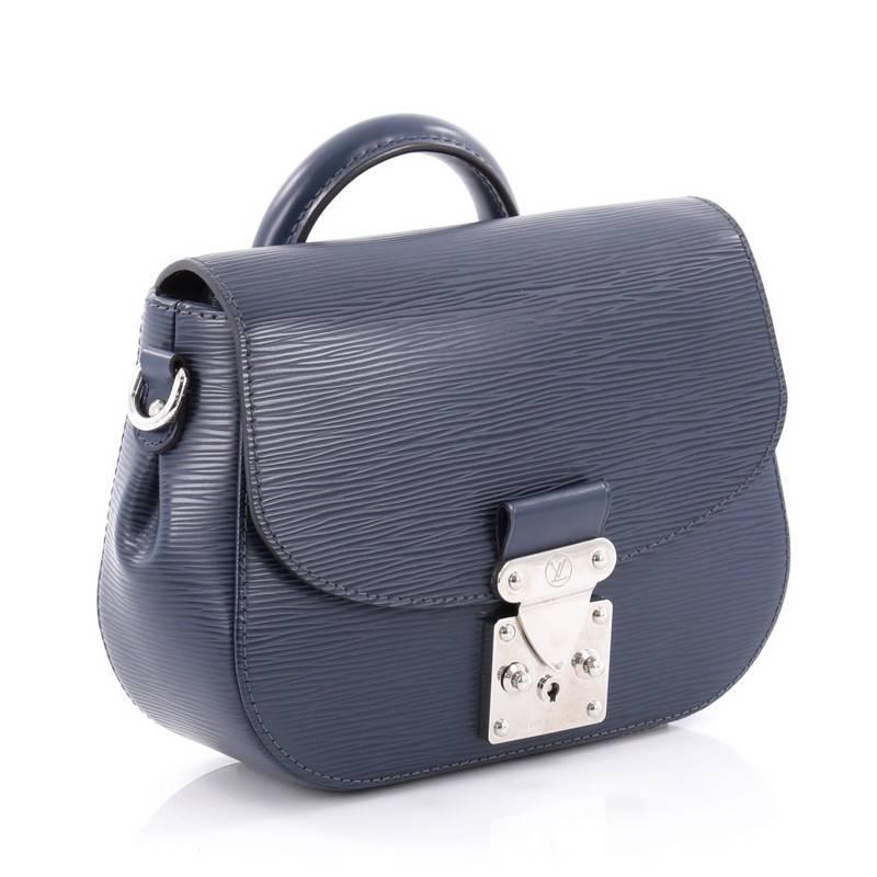 Black Louis Vuitton Eden Handbag Epi Leather PM