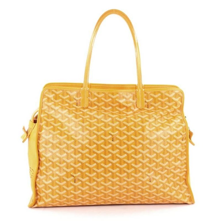 Goyard Hardy Pet Carrier Coated Canvas PM at 1stDibs goyard dog carrier
