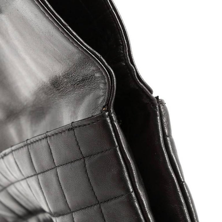 Chanel Gold Leather Chocolate Bar Shoulder Bag Medium Q6B059BPD0000