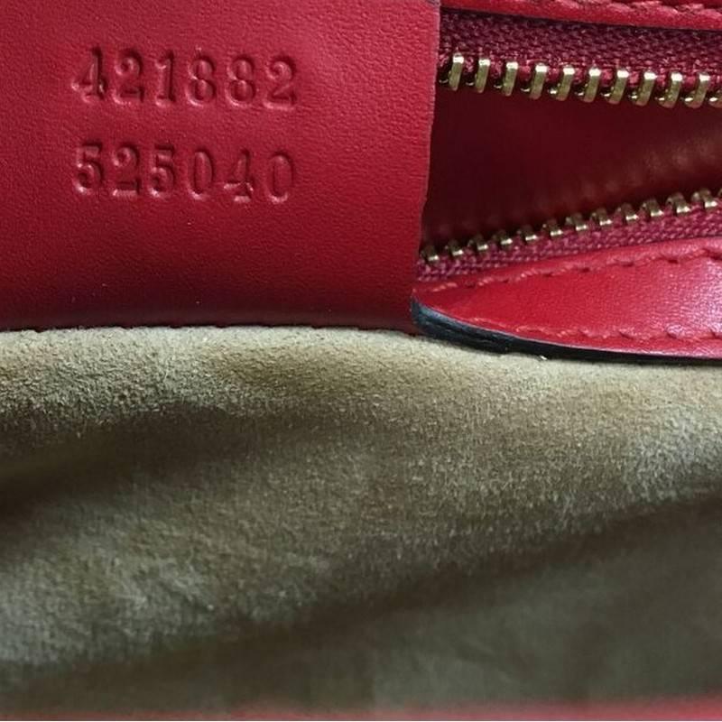 Gucci Sylvie Shoulder Bag Leather 3