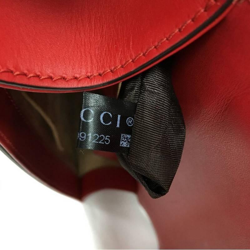 Gucci Sylvie Shoulder Bag Leather 5