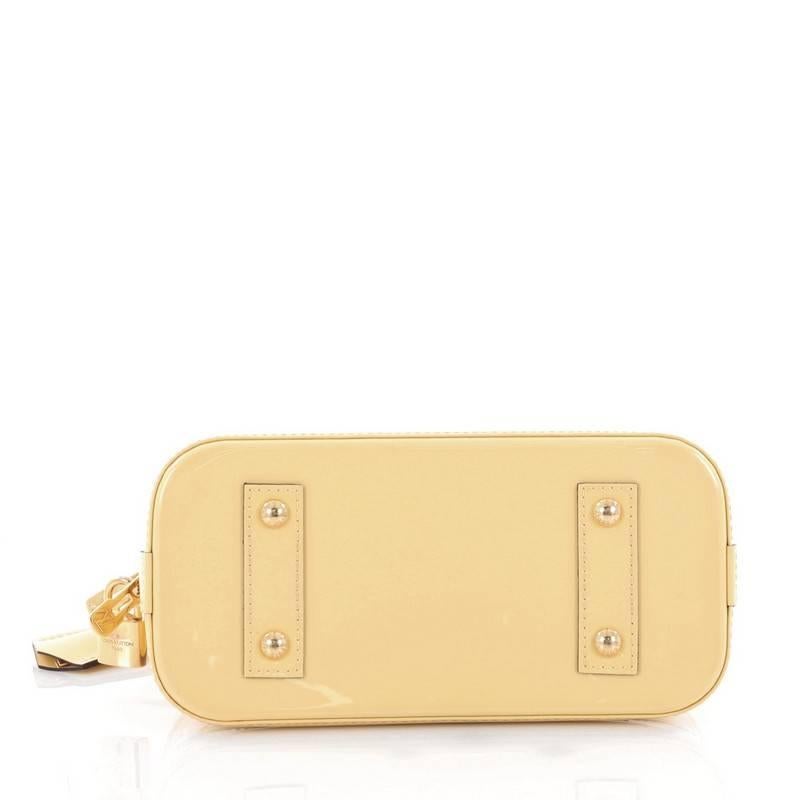 Women's or Men's Louis Vuitton Alma Handbag Monogram Vernis BB