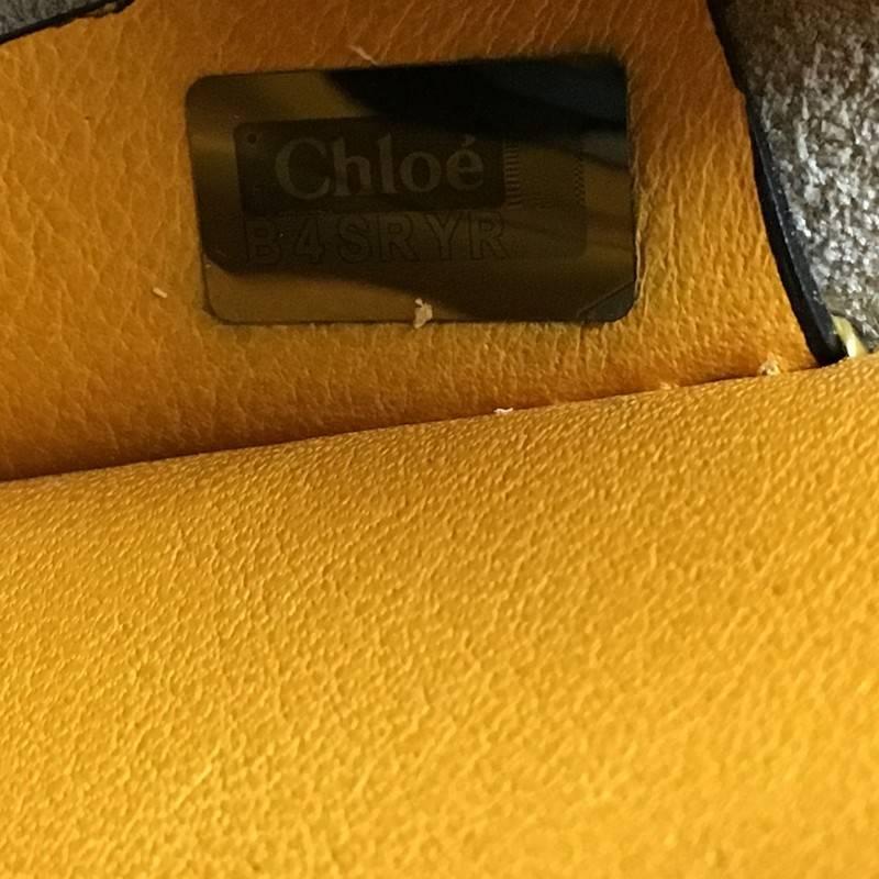 Chloe Hudson Handbag Whipstitch Leather Small 1