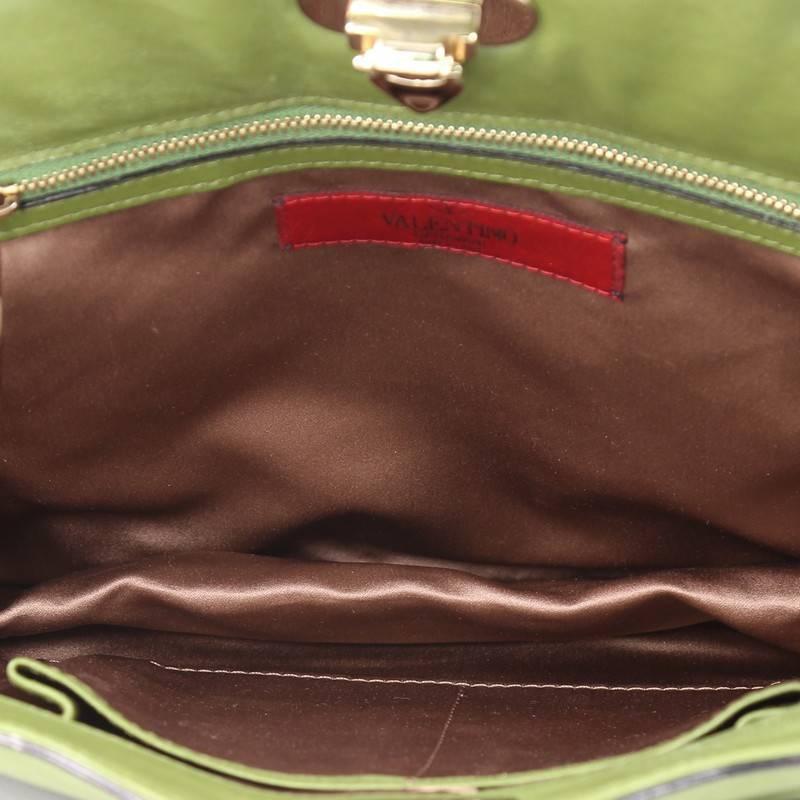 Valentino Rockstud Shoulder Bag Leather 4