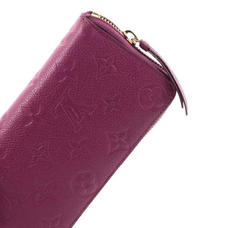 Louis Vuitton M61568 Clemence Wallet Monogram Empreinte Leather | SEMA Data Co-op