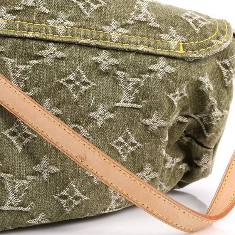 Women's or Men's Louis Vuitton Pleaty Handbag Denim Mini
