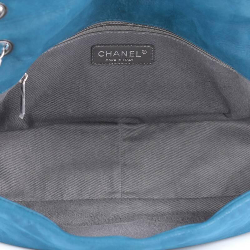 Chanel Glint Flap Bag Iridescent Calfskin East West 1